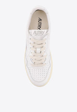 Autry Medalist Leather Low-Top Sneakers White AULWLL15WHT_White_44128597
