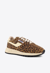 Autry Reelwind Leopard Print Suede Sneakers Brown WWLWUJ02LIGHT LEO RUT_Spotted_44128568