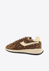 Autry Reelwind Leopard Print Suede Sneakers Brown WWLWUJ02LIGHT LEO RUT_Spotted_44128568