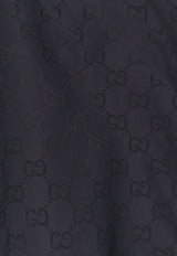 Gucci GG Supreme Jacquard Windbreaker Jacket Black 860948ZASZD4440_INK_44132701