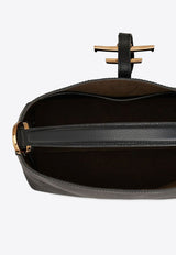 Tod's Mini T-Timeless Leather Bucket Bag Black XBWTSEK0100XSOB999_Black_44130407