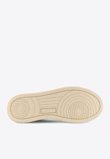 Autry Medalist Leather Low-Top Sneakers White AULWLL06WHT GOLD_BIANCO ORO_44128587