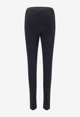 Gucci Monogram Stretch Leggings Black