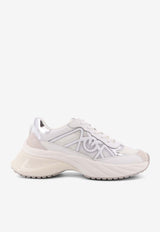 PINKO Leather Low-Top Sneakers White