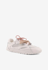 PINKO Leather Low-Top Sneakers White