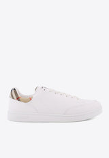 Burberry Logo-Patched Low-Top Sneakers White 8118850A1464_P. WHITE/SAND IP CHK_40017540