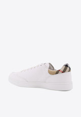 Burberry Logo-Patched Low-Top Sneakers White 8118850A1464_P. WHITE/SAND IP CHK_40017540