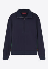 Web Band Zip-Up Jacket