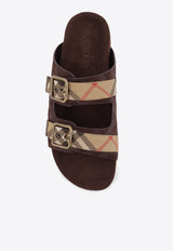 Burberry Urchin Suede Sandals  Brown 8118887C1170_SNUG_40017655