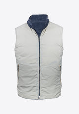 Reversible Padded Zip-Up Vest