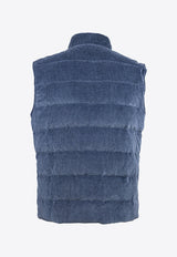 Reversible Padded Zip-Up Vest