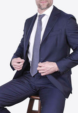 Single-Breasted Wool Suit
