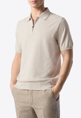 Half-Zip Polo T-shirt