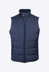Quilted Zip-Up Vest