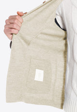 Wool Knitted Overshirt Jacket