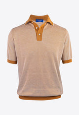 Jacquard Bouclé Polo T-shirt