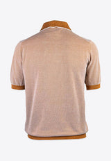 Jacquard Bouclé Polo T-shirt