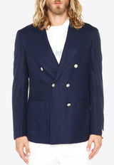 Double-Breasted Wool Blazer