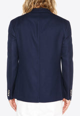 Double-Breasted Wool Blazer