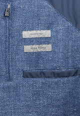 Wool-Blend Padded Vest