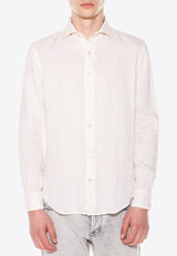 Logo-Embroidered Buttoned Shirt