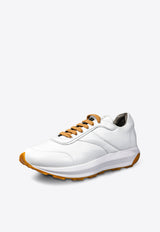 Leather Padded Running Sneakers