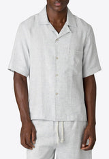 Logo-Embroidered Buttoned Shirt