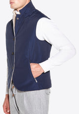 Reversible Quilted Padded Gilet