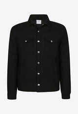 Wool Buttoned Overshirt