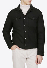 Wool Buttoned Overshirt