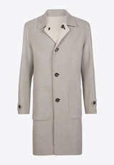 Reversible Single-Breasted Coat