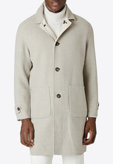 Reversible Single-Breasted Coat