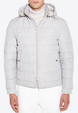 Hooded Zip-Up Padded Jacket
