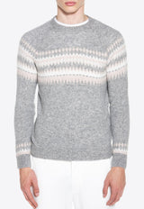 Wool-Blend Crewneck Sweater
