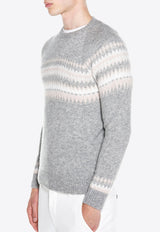 Wool-Blend Crewneck Sweater