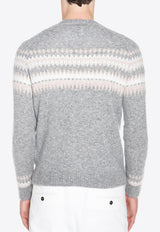 Wool-Blend Crewneck Sweater