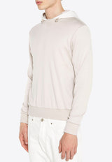 Logo-Embroidered Hooded Sweatshirt