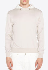 Logo-Embroidered Hooded Sweatshirt