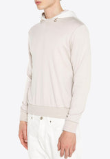 Logo-Embroidered Hooded Sweatshirt