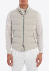 Padded Zip-Up Vest
