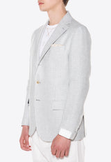 Single-Breasted Buttoned Blazer