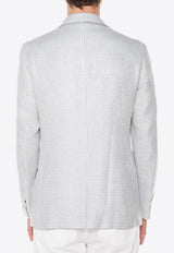 Single-Breasted Buttoned Blazer