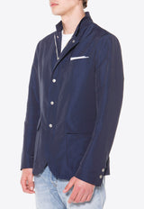 Single-Breasted Buttoned Blazer