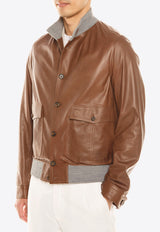 Suede Bomber Jackets