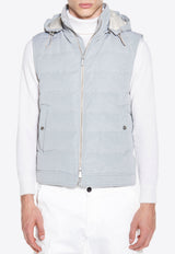 Padded Zip-Up Vest