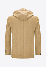 Single-Breasted Zip-Up Blazer