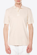 Logo-Embroidered Polo T-shirt