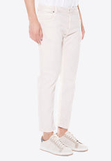 Five-Pocket Straight-Leg Pants