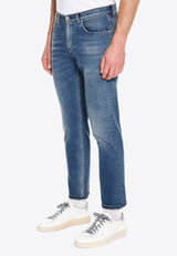 Five-Pocket Straight-Leg Pants