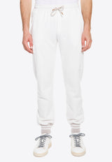 Elastic-Waist Cargo Track Pants